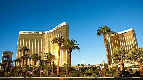 Low angle view of building against blue sky