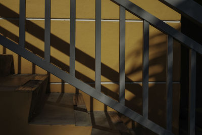 Close-up of staircase
