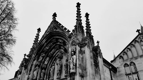 Low angle view of church