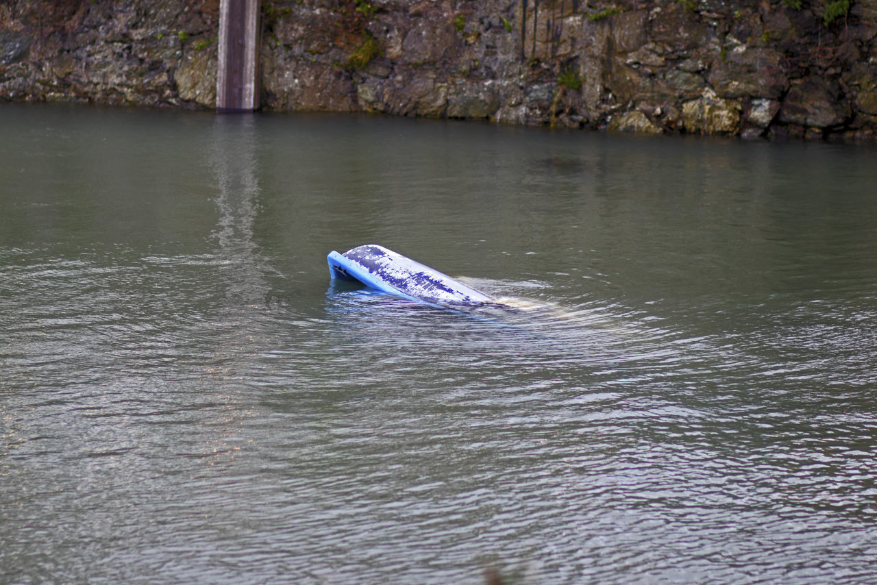 VIEW OF BOAT IN A RIVER