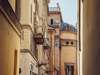 Narrow streets of parma