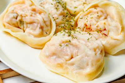 Close-up of food in plate