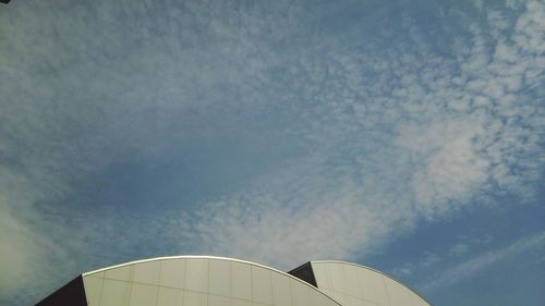 Low angle view of building against sky