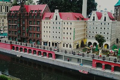 View of buildings in city