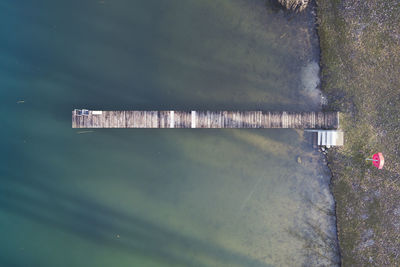 Close-up of boat in water