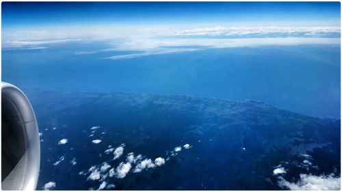 Aerial view of landscape