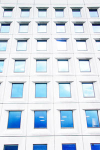 Full frame shot of building with windows