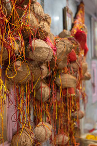 Close-up of vegetables for sale at market stall