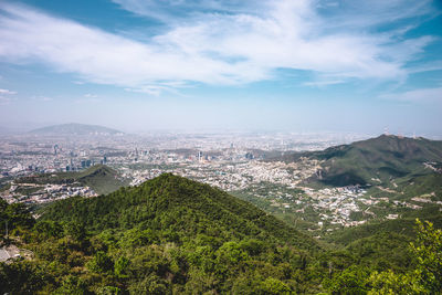 Aerial view of cityscape