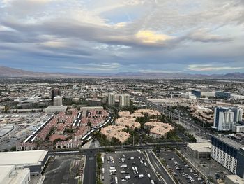 From the top of vegas 