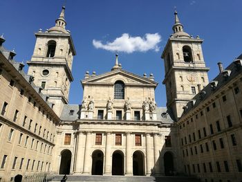 Low angle view of a church