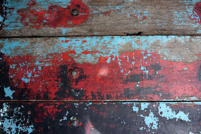 Full frame shot of weathered wall
