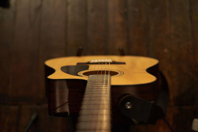 Close-up of guitar