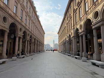 Street amidst buildings in city