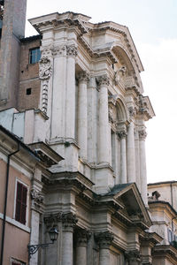 Low angle view of historical building