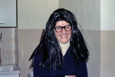 Portrait of smiling young woman