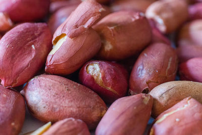 Full frame shot of onions for sale