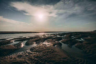 Landscape picture of ocean site of cox bazaar, bangladesh.