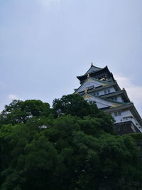 Low angle view of built structure