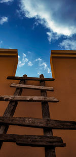 Low angle view of building against sky