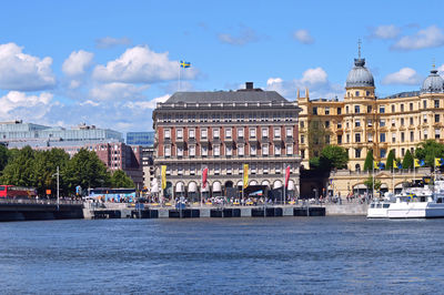 Travel to scandinavia under summer,sockholm in the sweden.top destination......