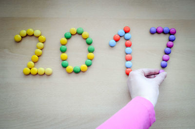 Close-up of human hand