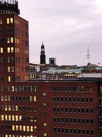 View of buildings in city