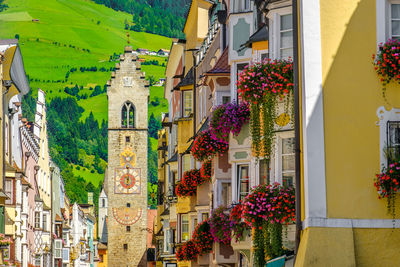 Vipiteno sterzing bolzano province alto adige region trentino plants and buildings in city