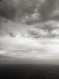 Scenic view of cloudy sky