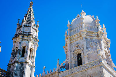 Low angle view of historical building