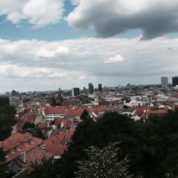 Cityscape against sky