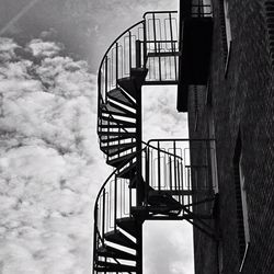 Low angle view of staircase