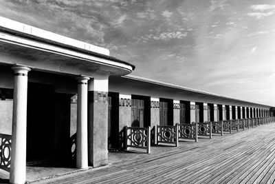 Built structure against the sky