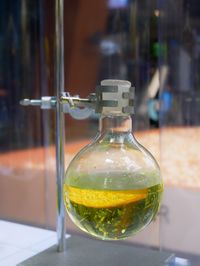Close-up of drink on table
