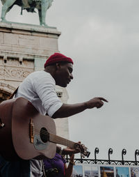 Man playing guitar