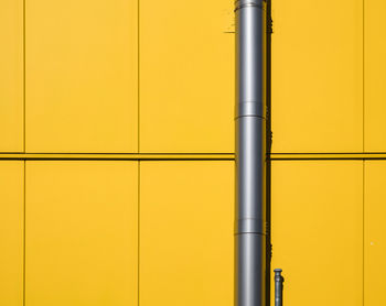 Full frame shot of yellow wall
