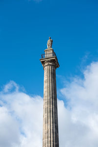 Low angle view of statue