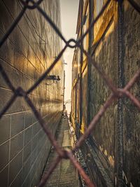 Full frame shot of chainlink fence