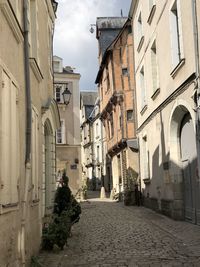 Street amidst buildings in town