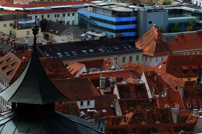 Aerial view of cityscape