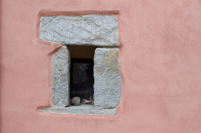 Window of old building