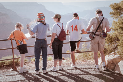 Group of people standing outdoors