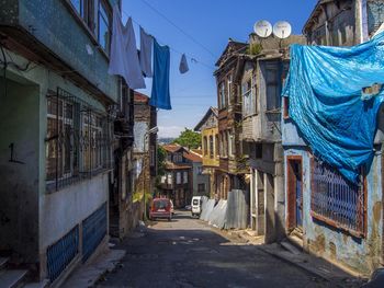 Street amidst buildings in city