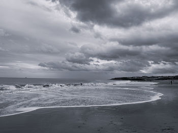 Cloudscape over the beach 