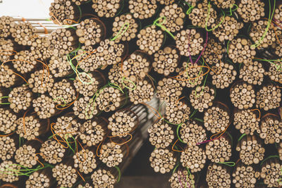 Full frame shot of vegetables for sale