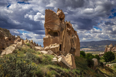 Old ruins against sky