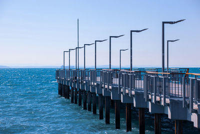 The bridge in the central part of the town in pomorie, bulgaria.