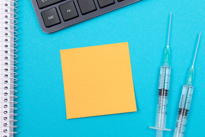 Directly above shot of open book