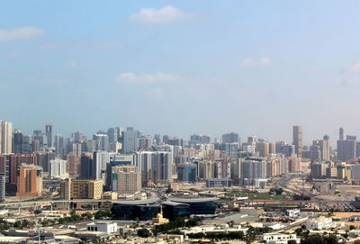 Cityscape against sky