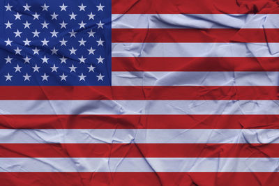 Full frame shot of american flag